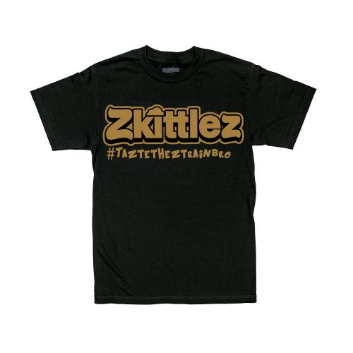 Camiseta Oficial ''Taste The Z Train'' de Zkittlez - Dorado