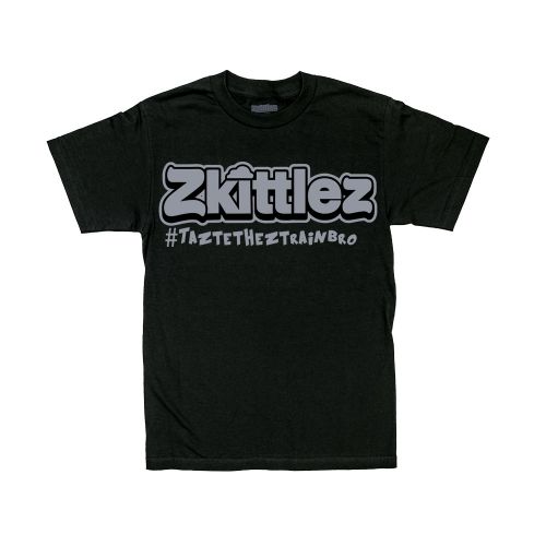 Camiseta Oficial ''Taste The Z Train'' de Zkittlez - Gris