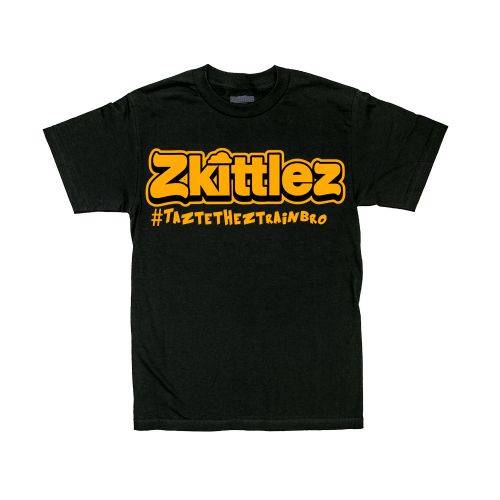 Camiseta Oficial ''Taste The Z Train'' de Zkittlez - Naranja