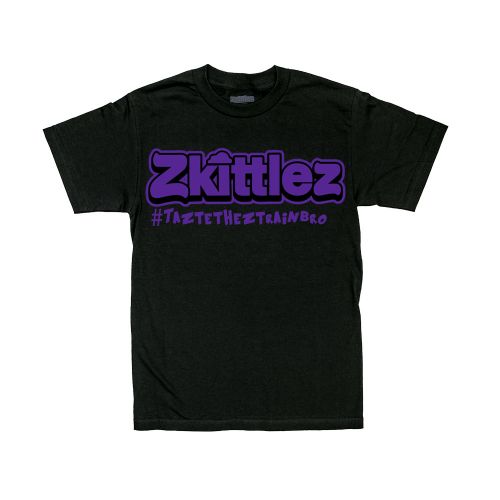 Camiseta Oficial ''Taste The Z Train'' de Zkittlez - Morado