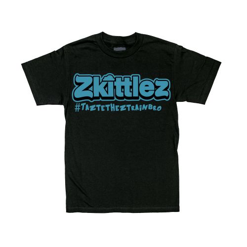 Camiseta Oficial ''Taste The Z Train'' de Zkittlez - Turquesa