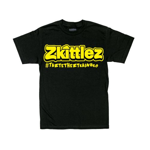 Camiseta Oficial ''Taste The Z Train'' de Zkittlez - Amarillo