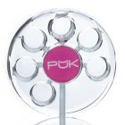 PUK Glass Six Shooter Pipes - Clear Pink