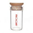 Roor Glass Stash Jar Coked Lid